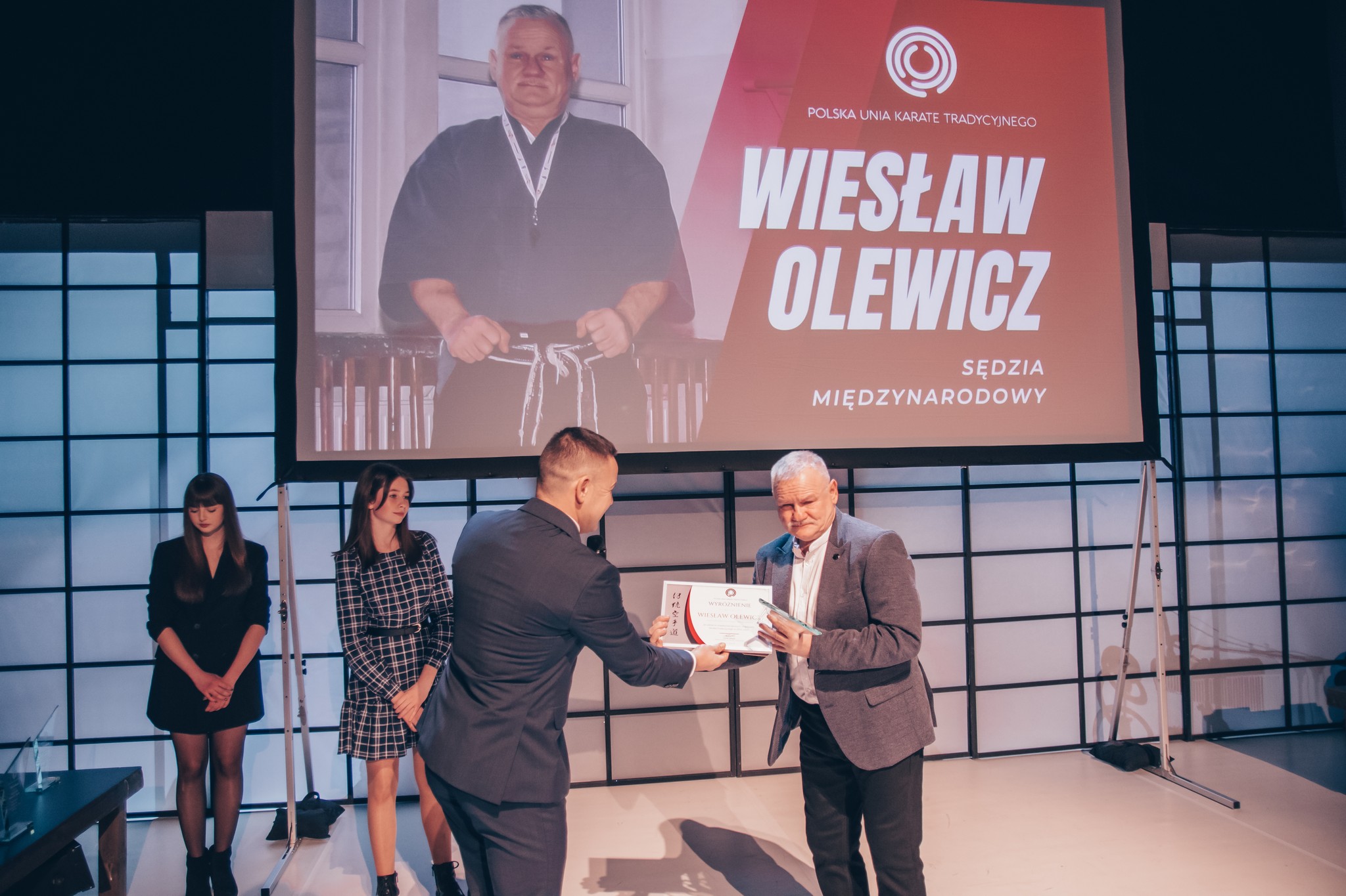 Polska Unia Karate Tradycyjnego wyróżniła trenera z Chocianowa 