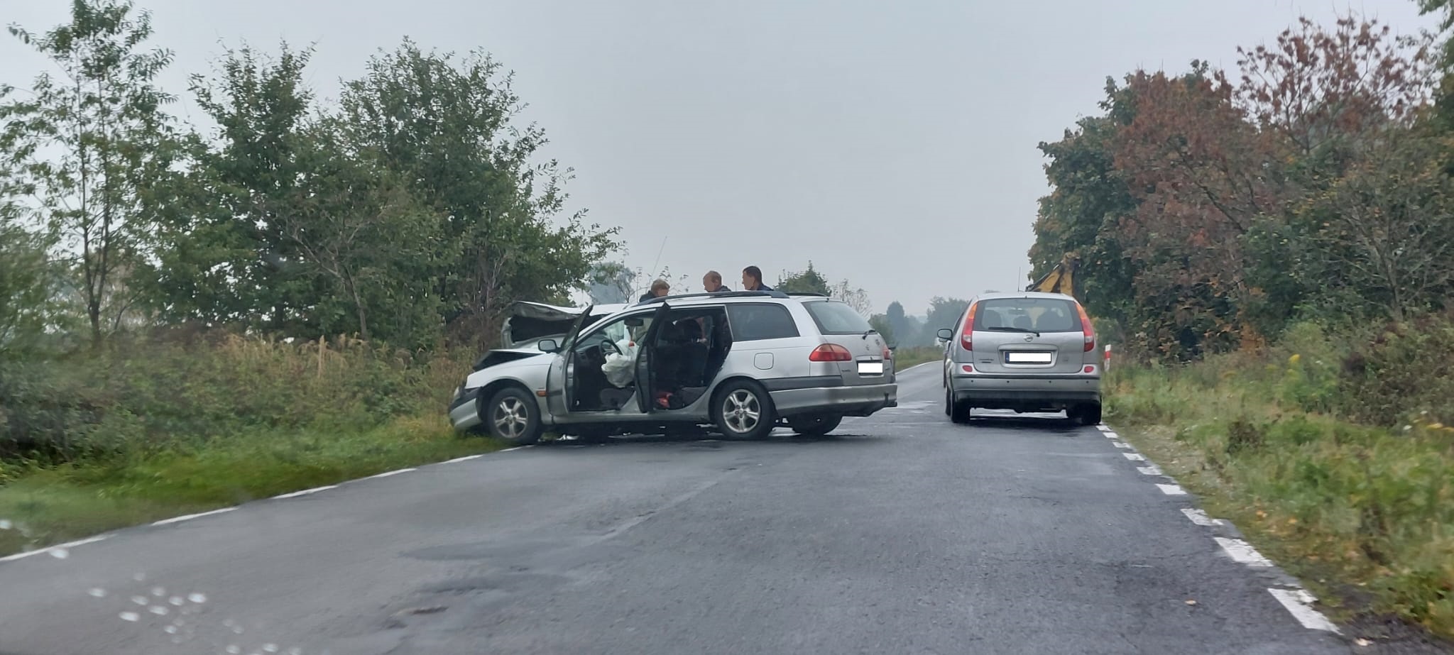 Wypadek na trasie do Chocianowca 