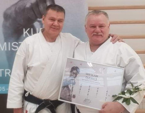 Karateka z wyróżnieniem od ogólnopolskiego związku 