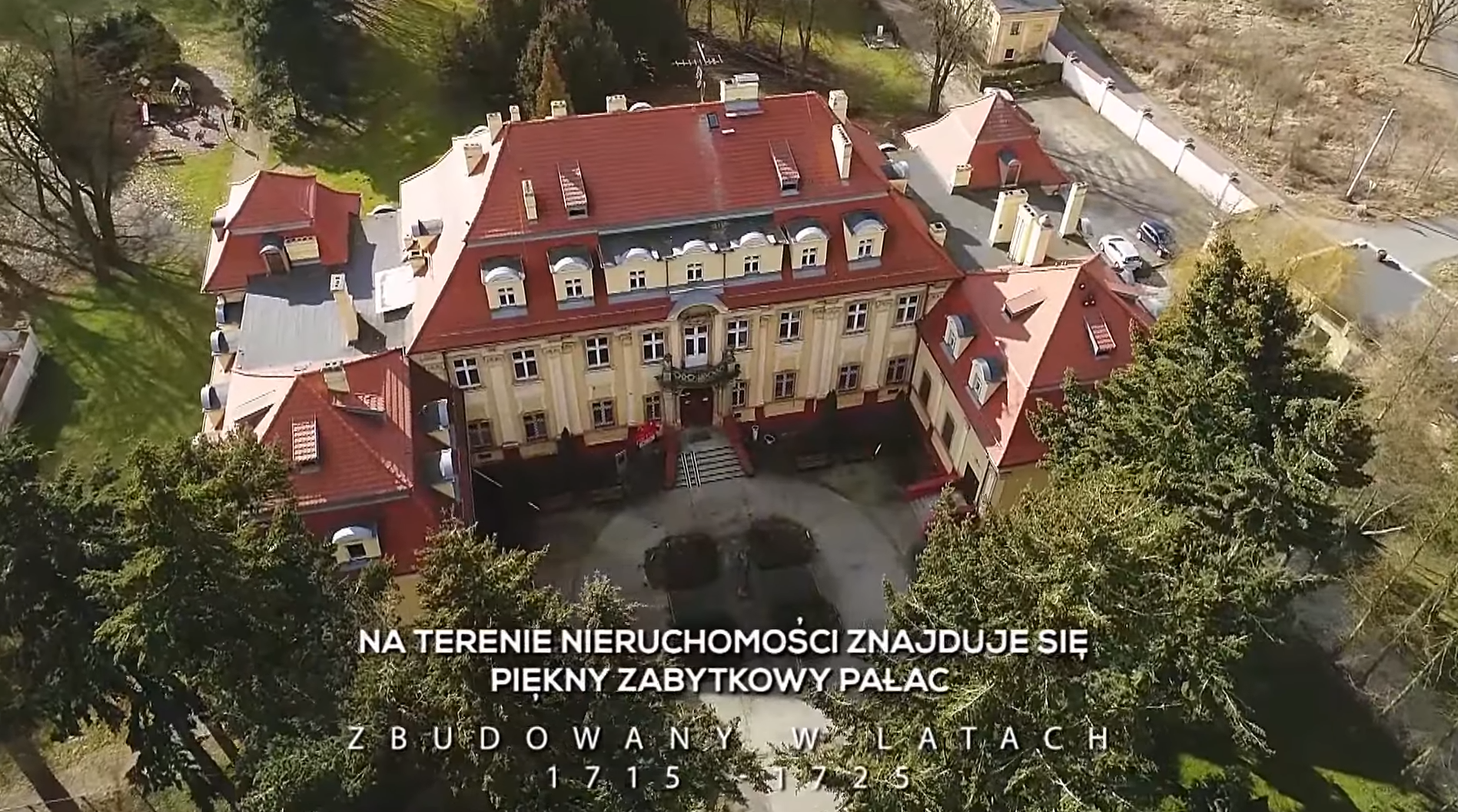 Pałac w Szklarach na sprzedaż (wideo) 