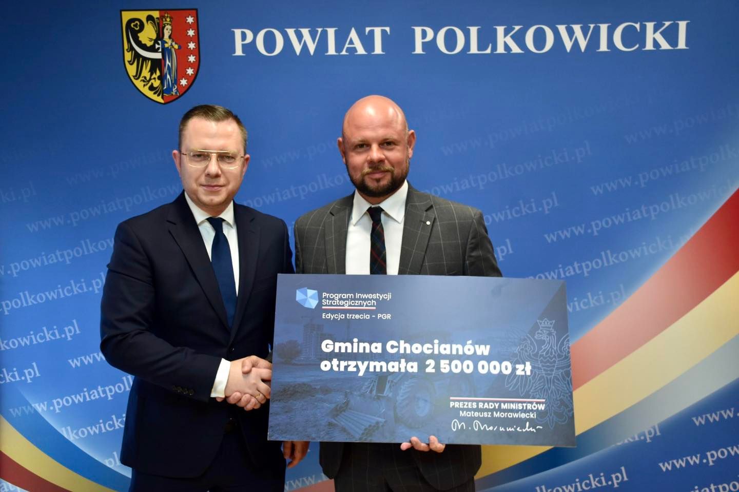 2,5 miliona złotych na drogę w Chocianowcu (wideo) 