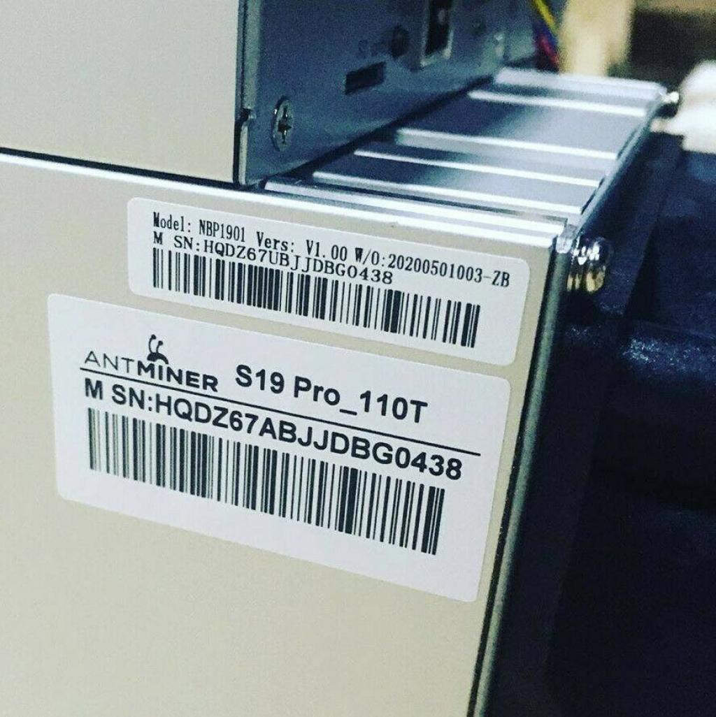 Selling Bitmain Antminer S19 Pro 110 TH/s